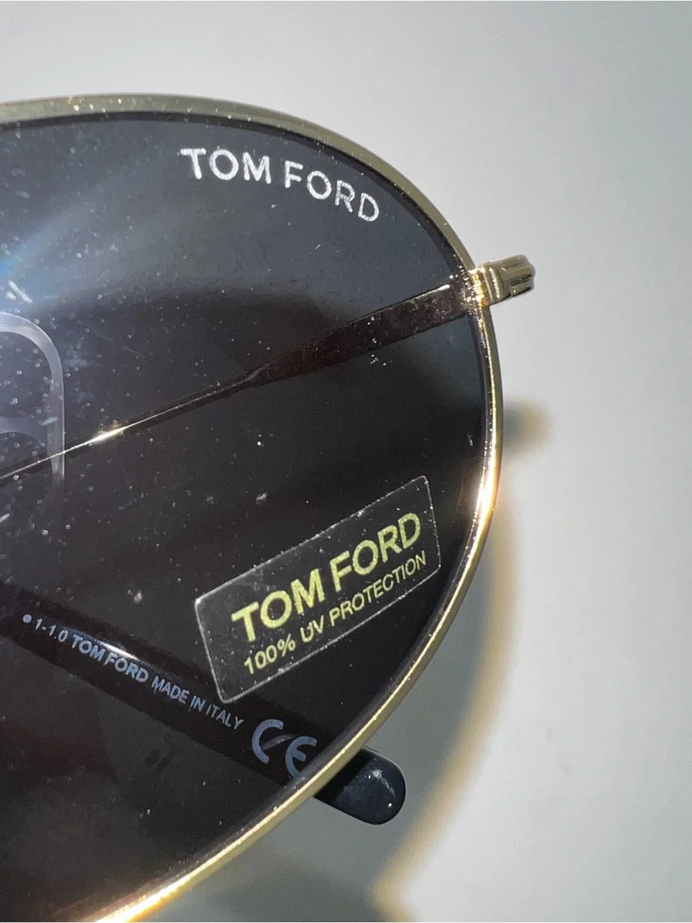 TOM FORD 63MM Bradford Aviator Sunglasses New Without Tag - Reemoly
